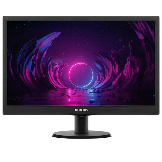 Philips V-line 193V5L - Écran LED 18,5" HD (1366 x 768), 5 ms, VGA, Noir