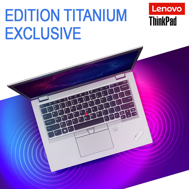 Lenovo ThinkPad L13 Titanium - PC Portable 13" Core i5 10ème 2.21 GHz, 16 Go RAM, 256 Go SSD, Clavier AZERTY - Français