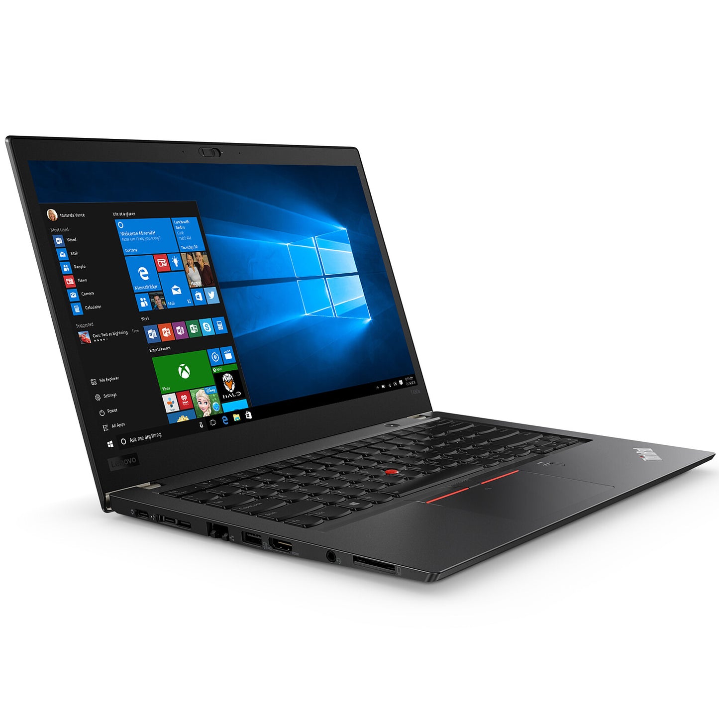 Lenovo ThinkPad T480s - PC Portable 14" Core i5, 16 Go RAM, 256 Go SSD, Clavier AZERTY - Français