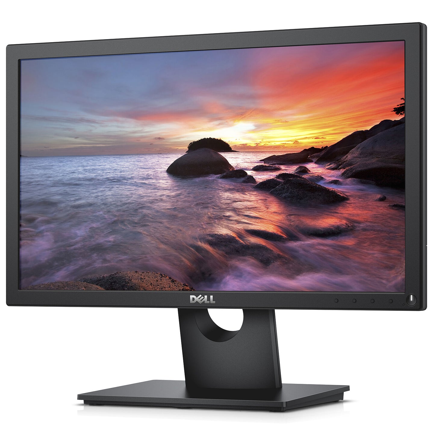 Dell E1916H - Écran LED 18,5" HD (1366 x 768), Anti-reflet, VGA/DisplayPort