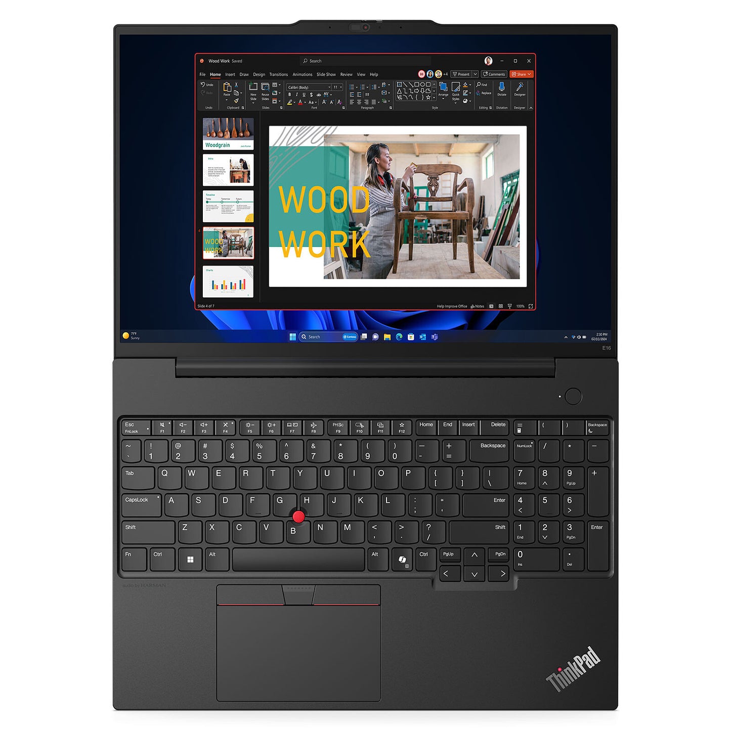 Lenovo ThinkPad E16 Gen 2 - PC Portable 16" AMD Ryzen 5, Clavier AZERTY - Français, Neuf Sous Blister